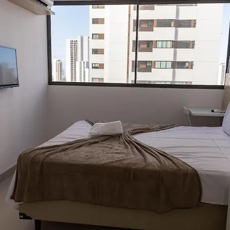 Flat No Beach Class Home & Residence Boa Viagem Por Yolo Recife Exterior foto