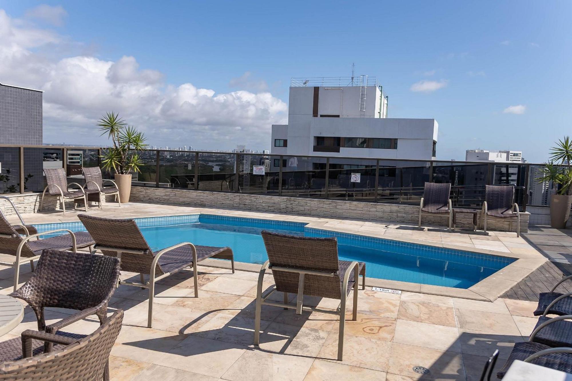 Apartamento Flat No Class & Boa Viagem Por Yolo